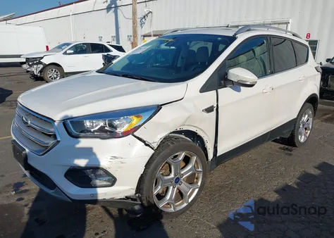 2018 Ford Escape Titanium from USA, damaged, VIN 1FMCU9J92JUD05749